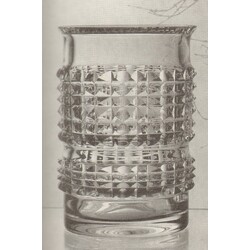 Poděbradské sklárny - 21-866/TS 1248/8" - Vase