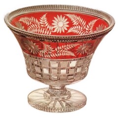 Borské sklo -  6603/75108/8", Vase