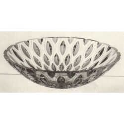 Borské sklo - 6479/11568/12", Bowl