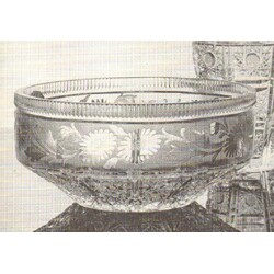 Poděbradské sklárny - 21668/75110/9", Bowl