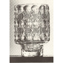 Poděbradské sklárny - 24652/74824/7", Vase