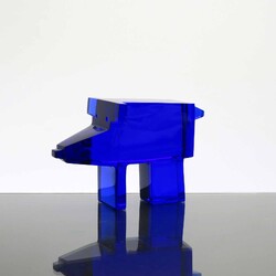 I. Šrámková -  cast glass statue