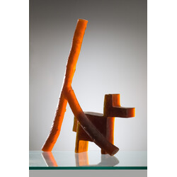I. Šrámková -  cast glass statue