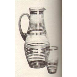 Borské sklo -  67884, Drinking set