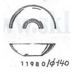 Rudolfova huť - 11980/140,  Bowl