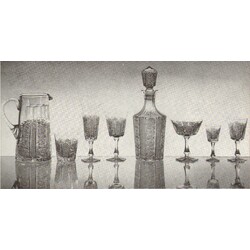 Poděbradské sklárny - 3645/72700, Drinking set