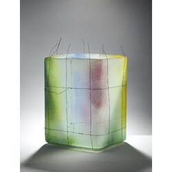 J. Matouš -  cast glass statue