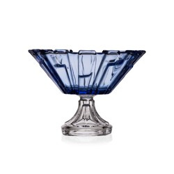 Bohemia Treasury - Bolero footed bowl Blue
