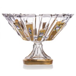 Bohemia Treasury - Bolero footed bowl Leaf