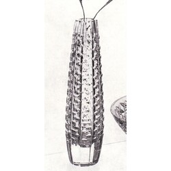 Poděbradské sklárny - B 2055/30, Vase