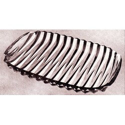 Borské sklo -B 729/28x18, Plate