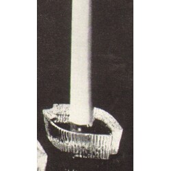 Jablonecké sklárny - 28035/9x6, Candlestick