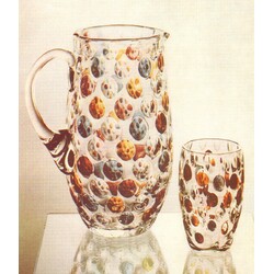 Borské sklo - 11163/1120, Drinking set