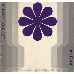 Moravské sklárny Květná 1974