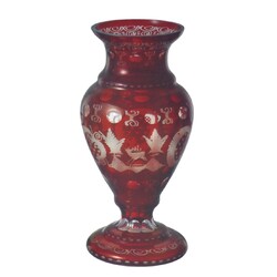 Borské sklo - 83219/2800/20,5, Red staining Egermann