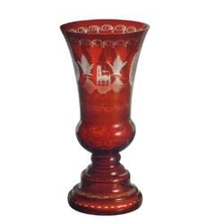 Borské sklo - 8151/2801/210, Red staining Egermann