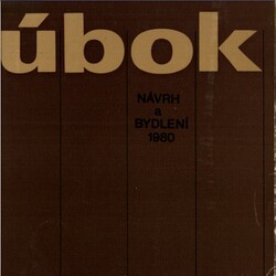úbok - návrh a bydlení 1980