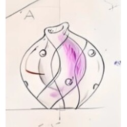 M. Velíšková - 5521/A , Vase