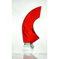 J. Svoboda- Statue Red leaf