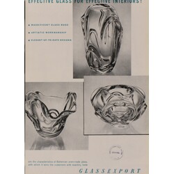 Czech Glass Review 1954/5