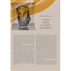 Czech Glass Review 1955/1
