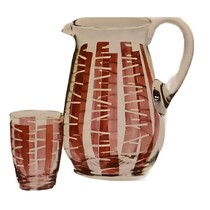 Borské sklo -  1195/1421, Drinking set