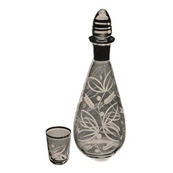 Borské sklo -  10521/3180, Drinking set
