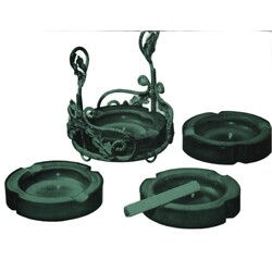 Jablonecké sklárny - 1060/487, Ashtray