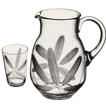 Borské sklo -  1191/2429, Drinking set