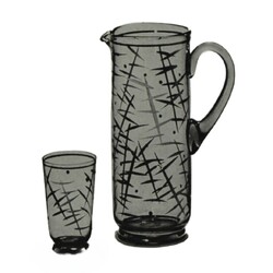 Borské sklo -  1213/66770, Drinking set