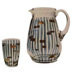 Borské sklo -  1195/1433, Drinking set