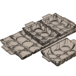 Poděbradské sklárny - K 11/1133/40, Table set