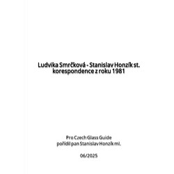 S. Honzík - L. Smrčková - Korespondence