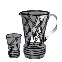 Borské sklo -  10907/1026, Drinking set