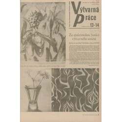 Výtvarná práce 1958/13-14
