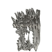 Borské sklo - Statue Coral 2