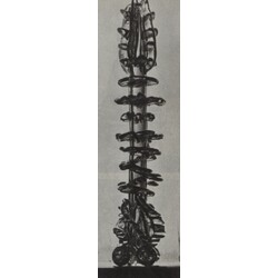 Borské sklo - Statue Coral 6