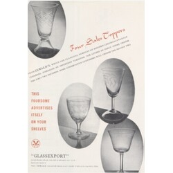Czechoslovak Glass Review 1949 - Advertisement images