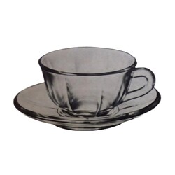 Rudolfova huť - 11819 and 11820,  Cup and plate