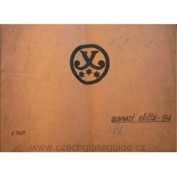 Inwald V Thum - Olovnatý křišťál 1948