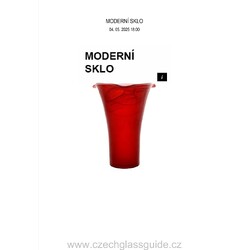 Prague Auctions - Moderní sklo 4.5. 2025