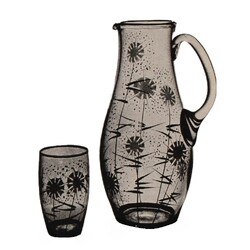 Ateliery Borského skla - 10288/3140, Drinking set