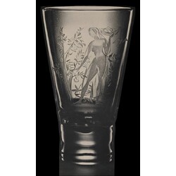 Železnobrodské sklo  - B-2416, Vase