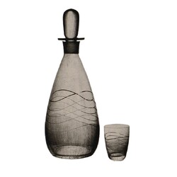 Ateliery Borského skla - 3180/2396, Drinking set
