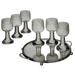 Borské sklo -  401 , Drinking set