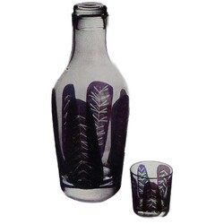 Borské sklo - 642/A-1314, Drinking set