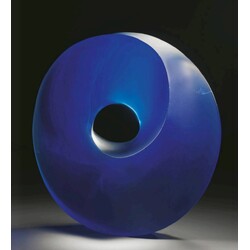 P. Mandl - Sculpture Blue Tube