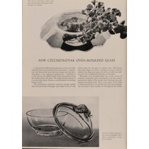 Oven-moulded glass