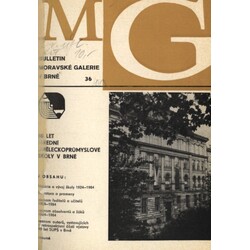 Bulletin Moravské galerie v Brně 1984/36