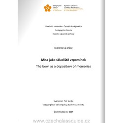 P. Jánský: Mísa jako skladiště vzpomínek - Diplomová práce